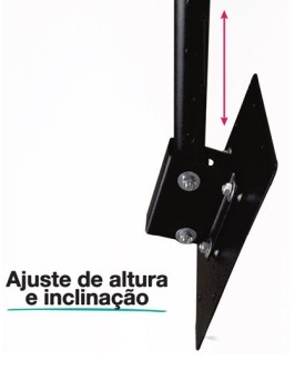 Suporte de Teto Articulado para TV – 3 Movimentos de 22″ a 32″ - Foto 1