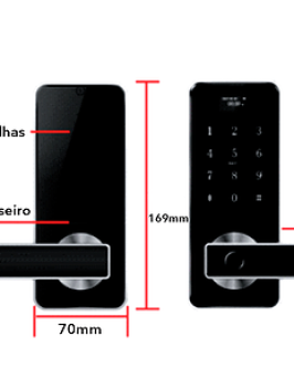 Fechaduras digitais H10 - Foto 3